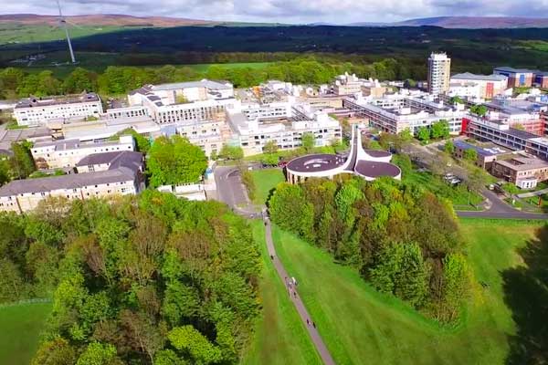 Lancaster-University-high-angle-view