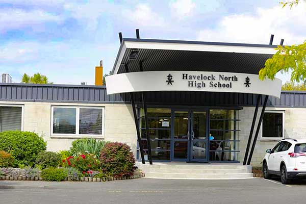 NZ-Havelock-North-High-School-building