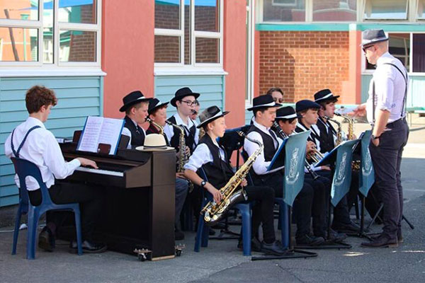 Napier Boys’ High School orchestra