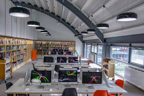 University-of-Creative-Arts-library